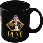 K POP Demon Hunters Portret Rumi Mok (Zwart/Goud)