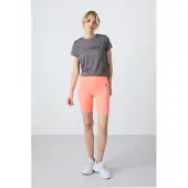 Tommy Life Korte Hoge Taille Gebreide Leggings