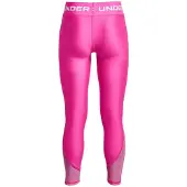 Under Armour Meisjes Legging met logo (Roze/Wit)