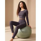 Tommy Life Katoenen Elastaan Crop T-Shirt en Legging Set