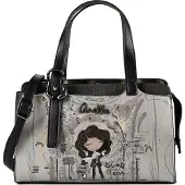 Anekke handtas schoudertas Orchestra Short Handle Bag Multicolor grijs