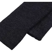 BOSS Gebreide Wol Skinny Stropdas (Grijs)