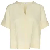 Opus Filkara boxy blouse honey butter