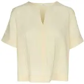 Opus Filkara boxy blouse honey butter