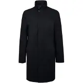 Ted Baker Erolson Mantel met trechterhals in Navy