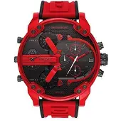Diesel DZ7431 Red Silicone Men's Watch