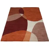 Veer Carpets Vloerkleed abstract /bruin 160 x 230 cm