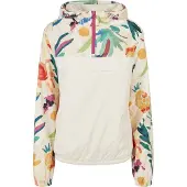 Urban Classics Tussenjas jade groen / oranje / pitaja roze / offwhite