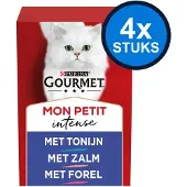 Gourmet 4x Mon Petit - Vis - Kattenvoer - 6x50g