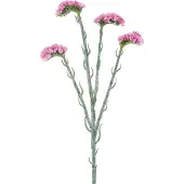 Easyplants | Kunsttak Statice 64 cm roze | Zijde | Nepbloemen | roze | Onderhoudsvrij | Kant-en-klaar