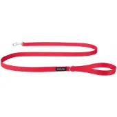 Amiplay Basic Hondenlijn L Rood 150cm x 2cm - Duurzaam Nylon