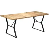 Syfax Eettafel 180x90x76 cm massief mangohout