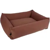 D & D - Eden Hondenmand - Waterafstotend & Wasbare Hoes - Maroon - Medium 90x70x22cm