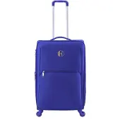 Elle Zachte Koffer / Trolley / Reiskoffer - 60 cm (Medium) - Mode - Blauw - Blauw / Medium