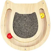 Famanu kraboom met speelbal - zwart