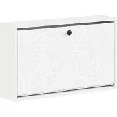 vidaXL Wandgemonteerde Schoenenkast DELFT 71 x 17 x 43 cm Bewerkt hout