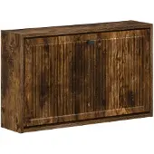 vidaXL Wandgemonteerde Schoenenkast EDE 71 x 17 x 43 cm Bewerkt hout