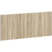 vidaXL Wandgemonteerd Hoofdbord ARNHEM Sonoma Eiken Bewerkt hout