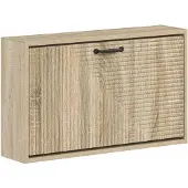 vidaXL Wandgemonteerde Schoenenkast HAARLEM 71 x 17 x 43 cm