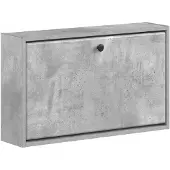 vidaXL Wandgemonteerde Schoenenkast BREDA 71 x 17 x 43 cm Bewerkt hout