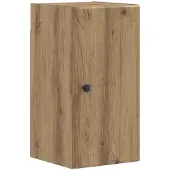 vidaXL 3-delig badkamerkast set BREDA Artisanaal eiken Bewerkt hout