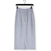 NUKUS Dames Rokken Maartje Skirt Lurex - Lichtblauw - Maat S