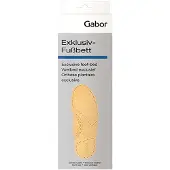 Gabor Exclusief Voetbed inlegzool – Anatomisch leren voetbed – Geschikt voor normale schoenen, sportschoenen en wandelschoenen, van kunststof en leer – 36