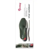 Pedag Viva Outdoor 186 inlegzool – Outdoor voetbed – Geschikt voor normale schoenen, sportschoenen en werkschoenen, van leer – 48