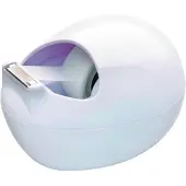 3M Tape Dispenser Design Keivormig by Karim Rashid, Wit + 1 Rol Magic Tape 19 mm x 7,5 m