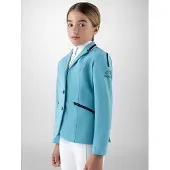 Equiline SS25 Wedstrijdjasje Gracy Junior-Aqua-140-152