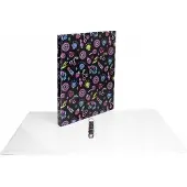 Biurfol Segregator A4 Neon 2cm, 2 ringen, PVC, met print