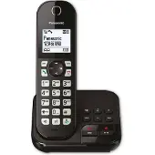 Panasonic Draadloze telefoon - - KX-TGC460GB - Zwart - DECT - Ingebouwde antwoordapparaat
