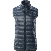 Iguana Heren blanco donzen bodywarmer
