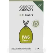 Joseph Joseph Afvalzak IW6 30L Eco Liners Grijs