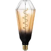 Eglo Ledfilamentlamp Spiral T100 - Zand - D10cm - Dimbaar - Warm Wit - E27 - 4w