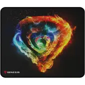 Genesis - CARBON 500 M FIRE G2 NPG-2099 - Game muismat - 300X250MM - Zwart