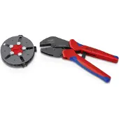 Knipex 97 33 03 MultiCrimp Krimptang Met Wissellader - MC4 /MC4 EVO2 - 0.25 - 6 Mm²