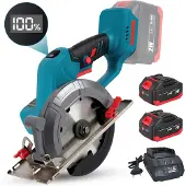 OEM Accubatarij-aangedreven houtzaag, borstelloze motor, hoge snelheidsfunctionaliteit, cirkelzaag