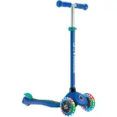 Globber driewielige kinderscooter Primo Lights V2 Light-up Wheels marineblauw