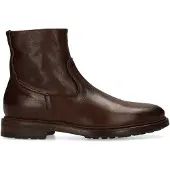 Black Label Bruine leren boots | Maat 45