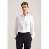 Seidensticker Blouse 'Schwarze Rose' zwart / wit