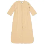 HEMA Babyslaapzak met afneembare mouwen rib 0.5tog zand (zand)