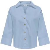 ONLY Onlsaki bersa 3/4 shirt cc wvn cashmere blue