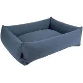D&D Home Eden Hondenmand - Hondenbed met Rand - Waterafstotend & Wasbare Hoes - Medium 90x70x22cm - Midnight