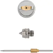 vidaXL HVLP Spuitpistool Spuitmond 1,4 mm Mondstuk zilver