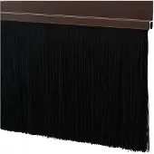 vidaXL Schroefbare Deurborstelafdichtingen 6 st Bruin 100 cm