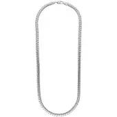 Lucardi Ketting zilver