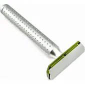 Parker Shaving Parker AeroShave Aluminum Safety Razor-L Inclusief 10 Mesjes