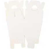 Packlinq Witte Takeaway Doos 6x5.1x5.4 cm (25 stuks)