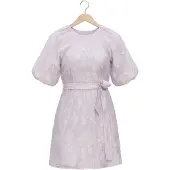 Freebird Dames Jurken F-wv-trans-jaquard-26-2 - Lila - Maat L